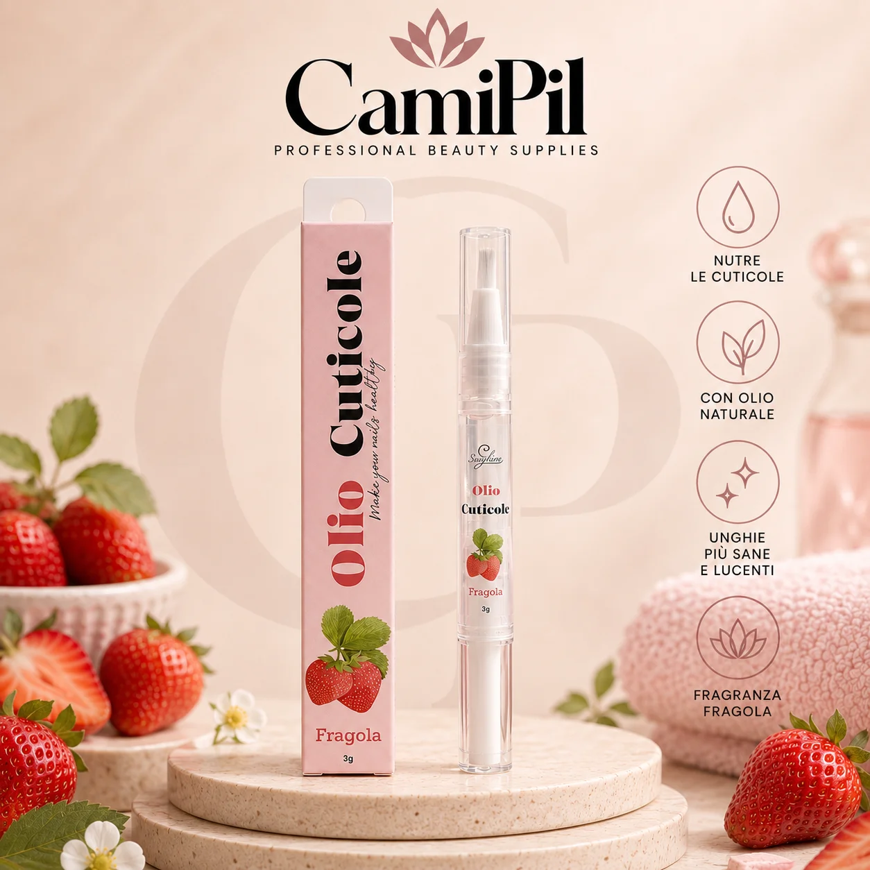 Olio Cuticole Fragola