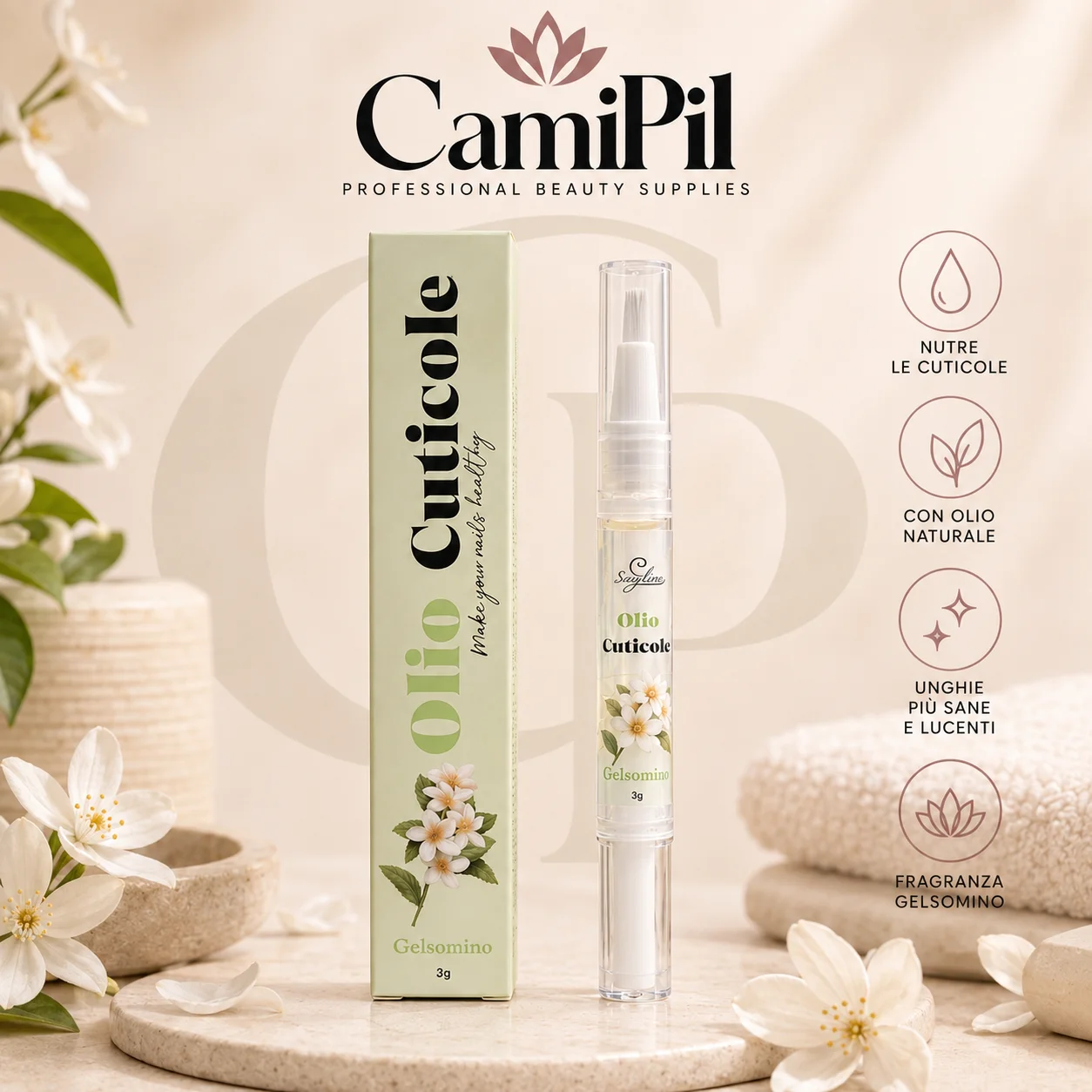 Olio Cuticole Gelsomino