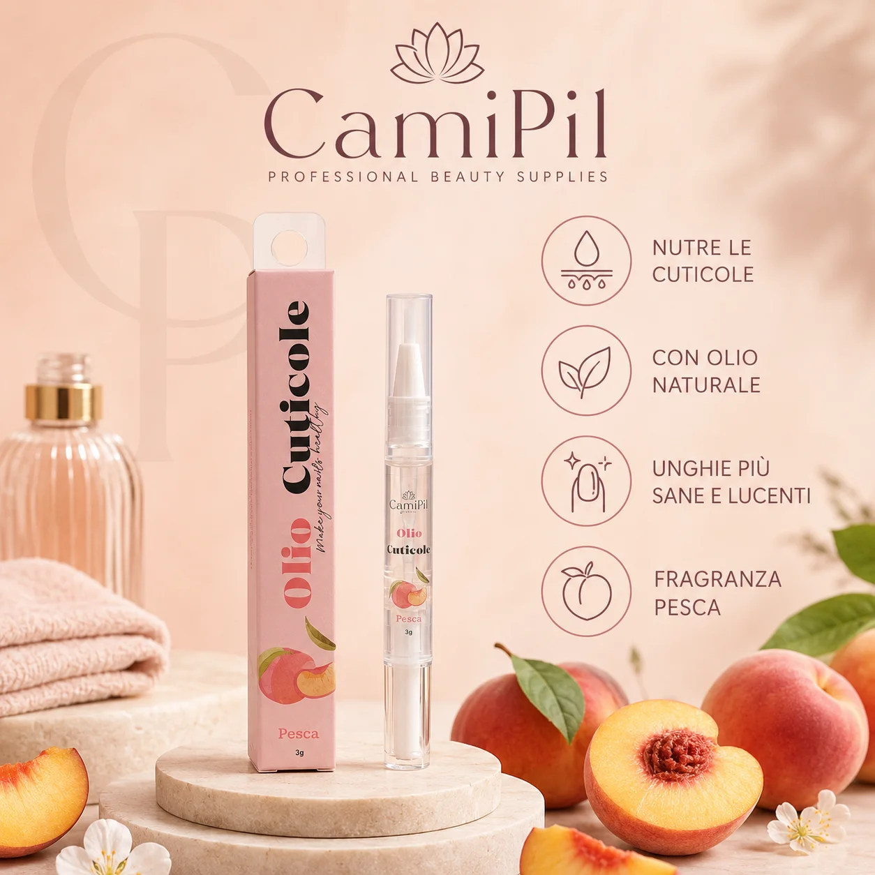 Olio Cuticole Pesca