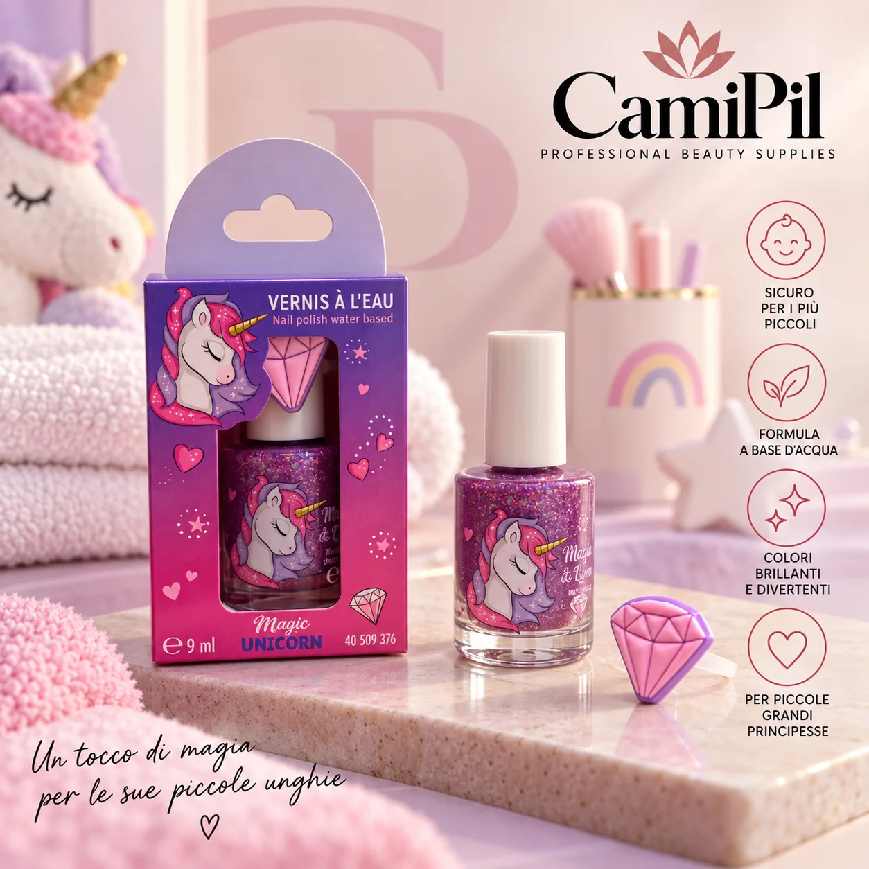 Smalto Baby a base di Acqua