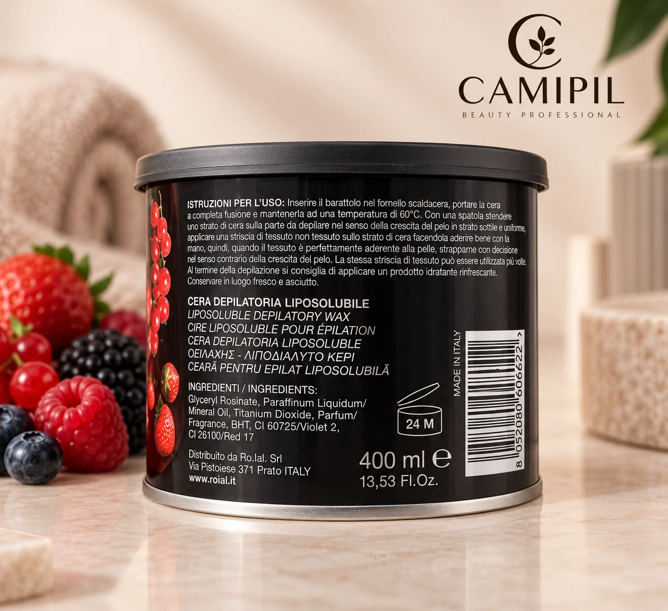 Cera Barattolo Frutti Di Bosco Gold — foto 1