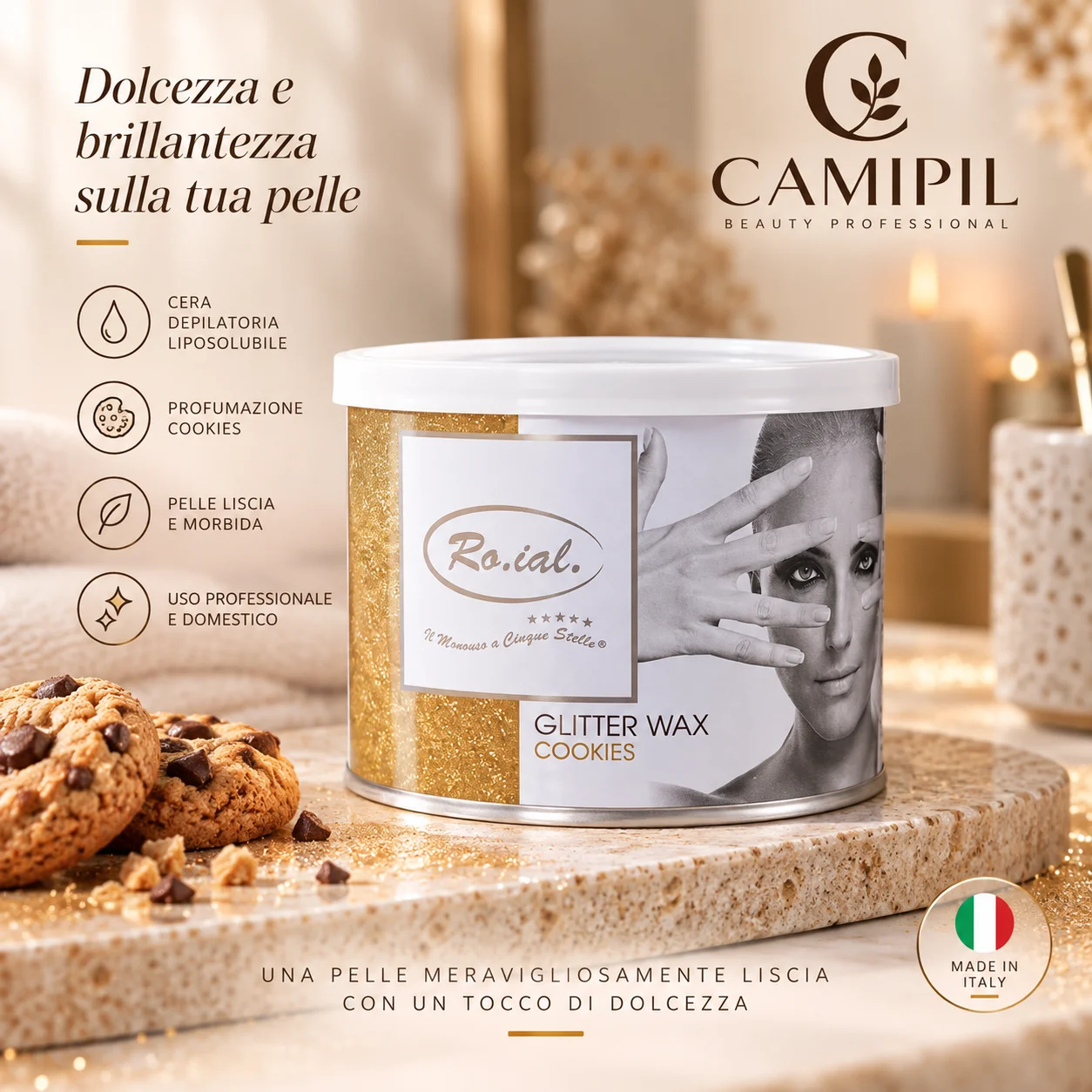 Cera Barattolo Cookies Glitter