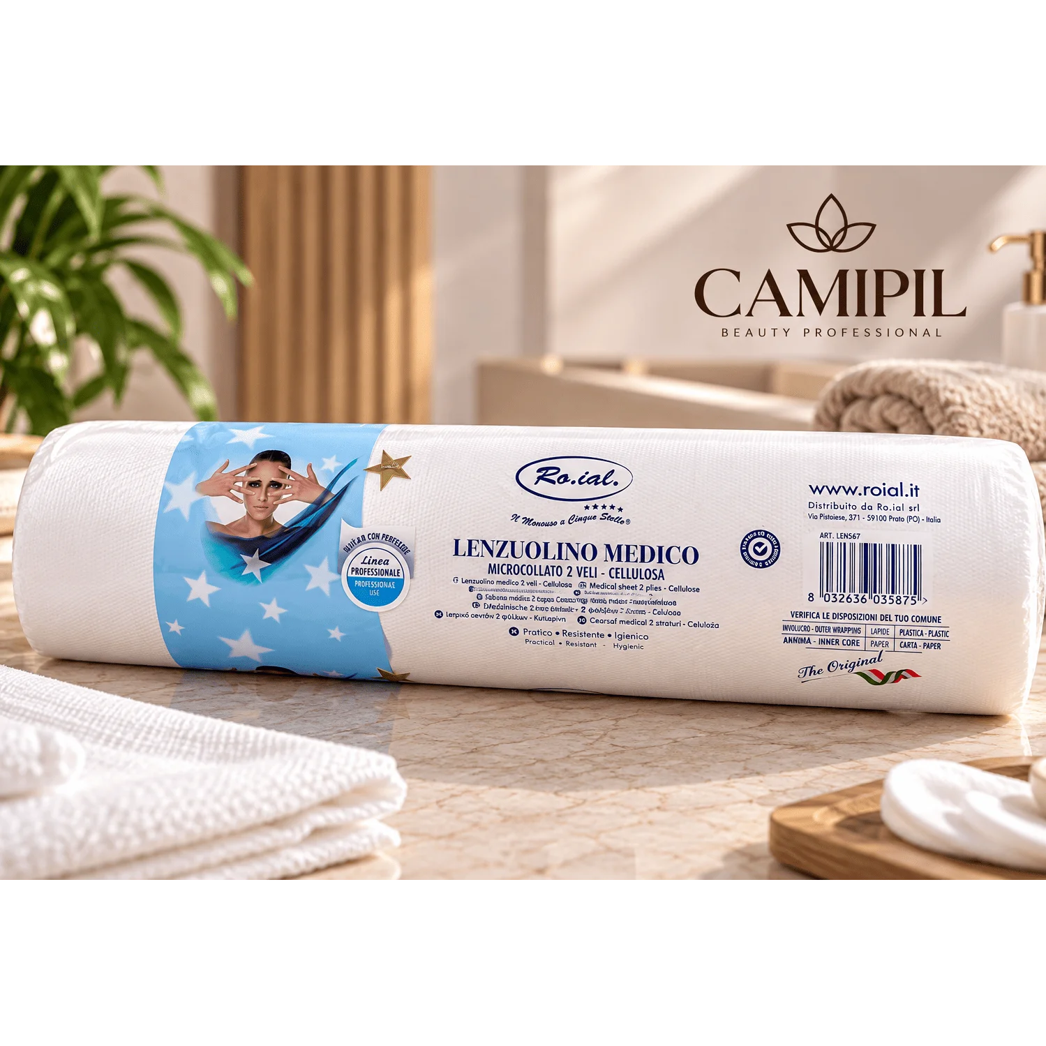 Lenzuolino Medico in Rotolo H 60 — foto 1