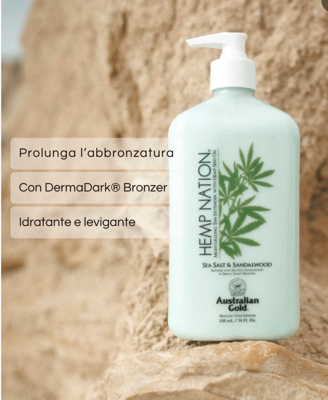 HEMP NATION SEA SALT & SANDALWOOD.