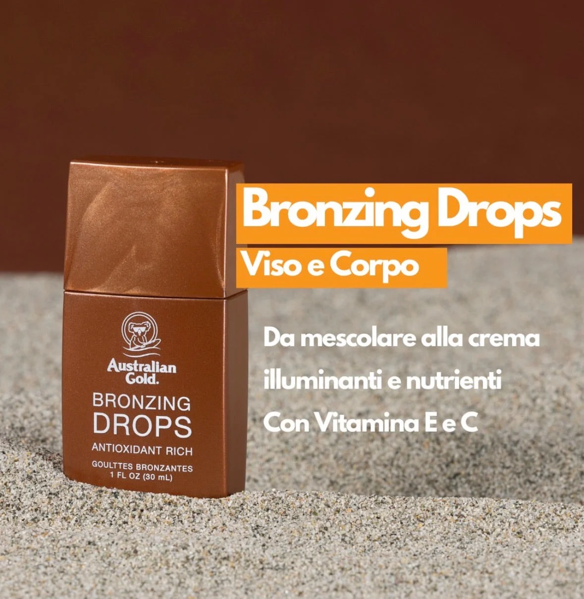 BRONZING DROPS - GOCCE ABBRONZANTI VISO E CORPO