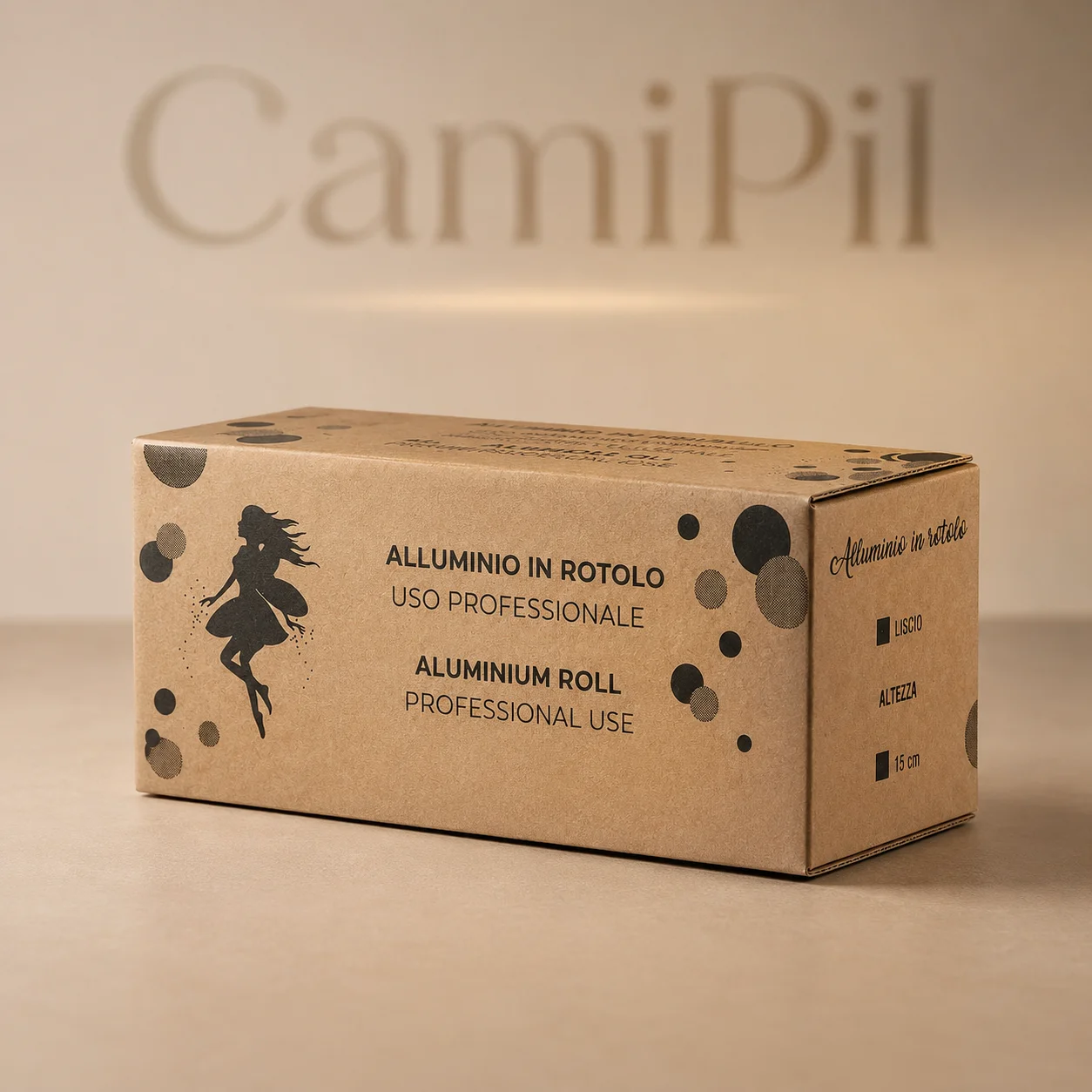 Box Bobina in Alluminio 15 cm