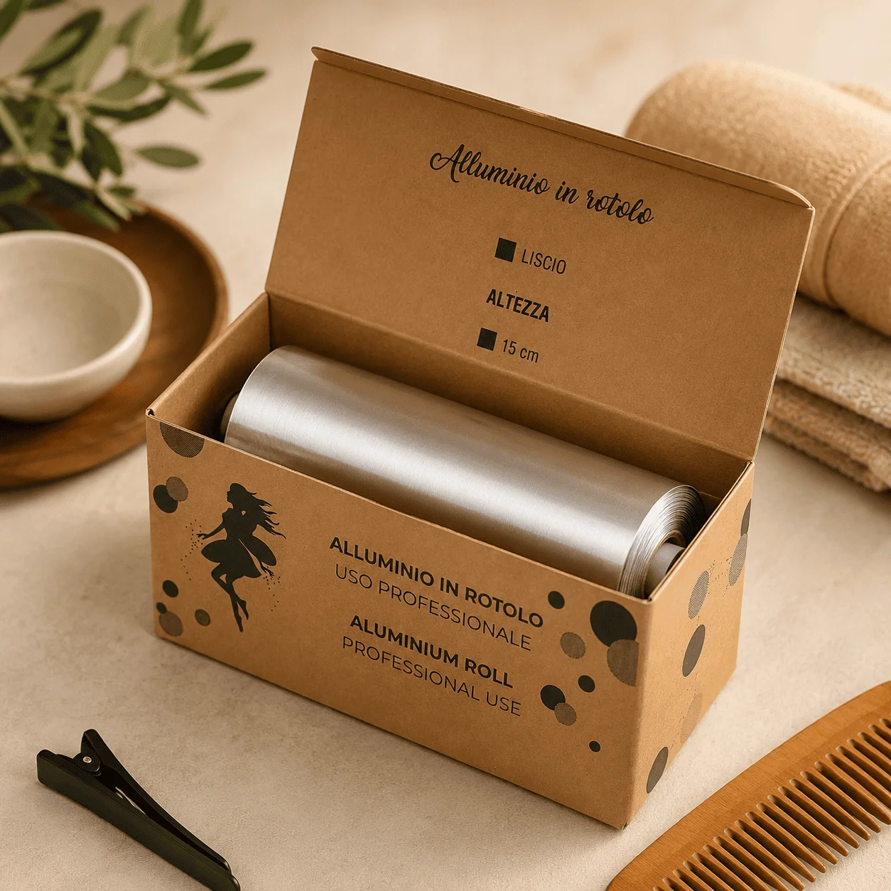 Box Bobina in Alluminio 15 cm — foto 1