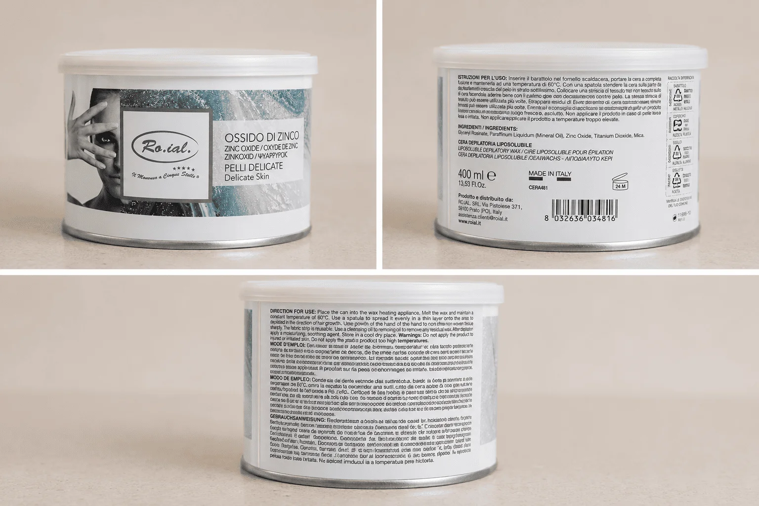 Cera Barattolo Zinco — foto 1